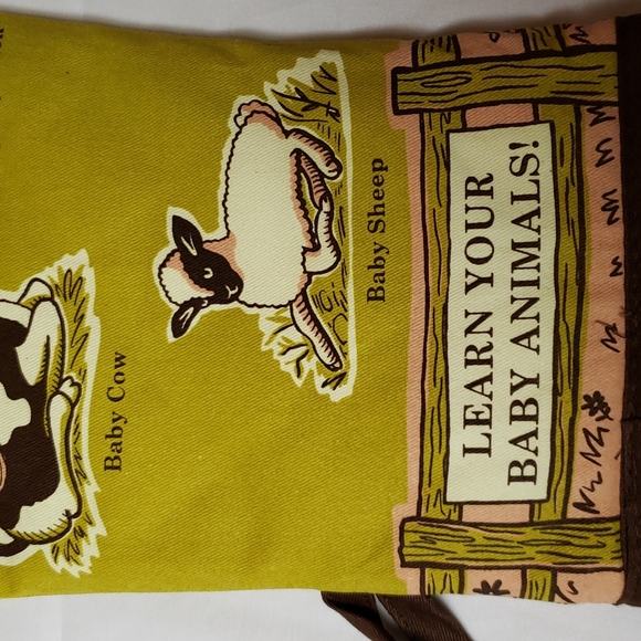 ❤️3/$30 Blue Q  Baby Animals oven mitt - Picture 2 of 9